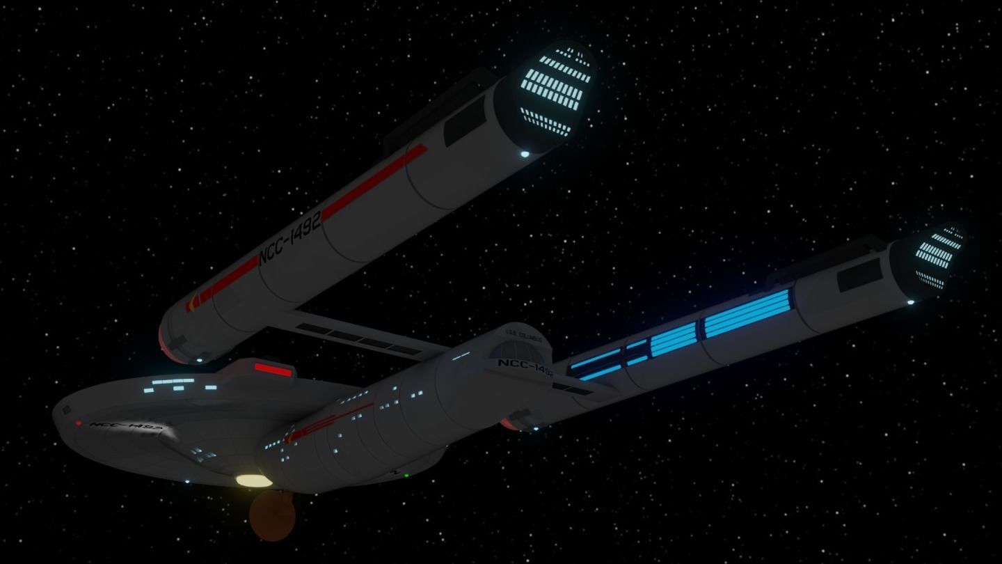 Columbus-Class Interstellar Explorer 3D model_3