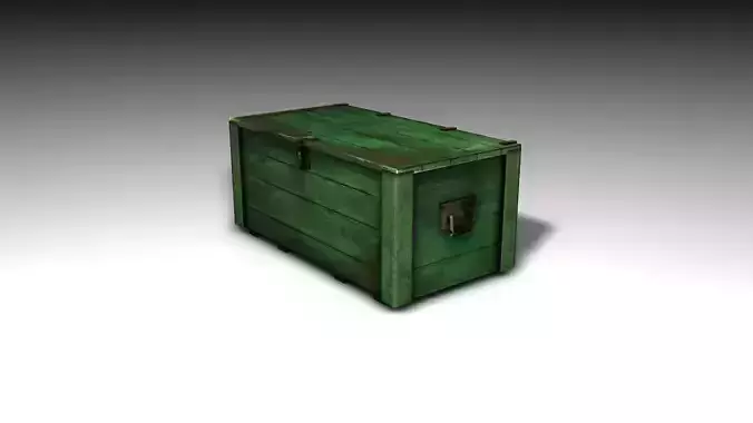 Wooden chest box