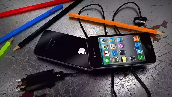 Iphone 4s Free 3D model