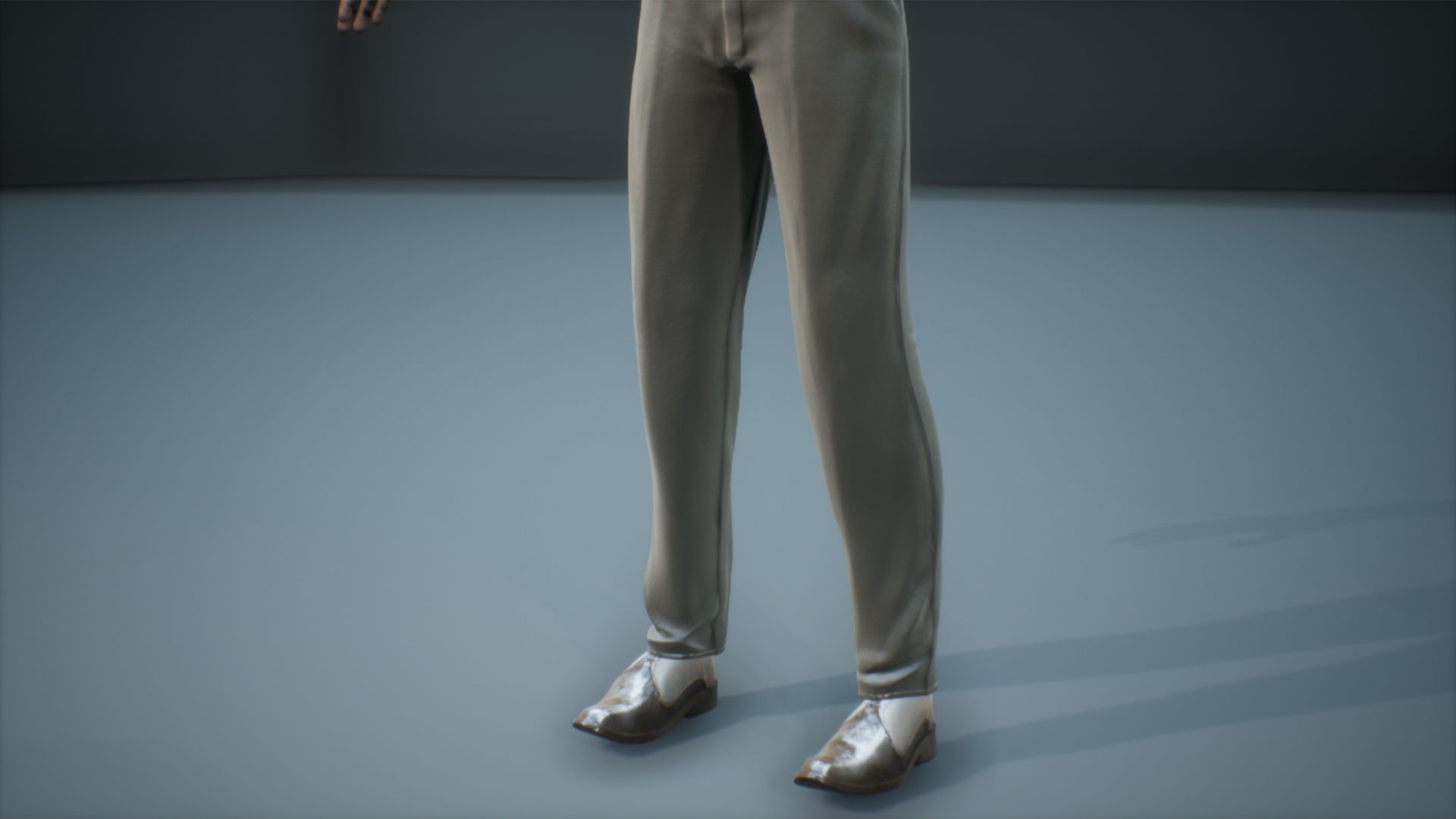 civilian old man for unreal engine 4 Low-poly 3D model_4