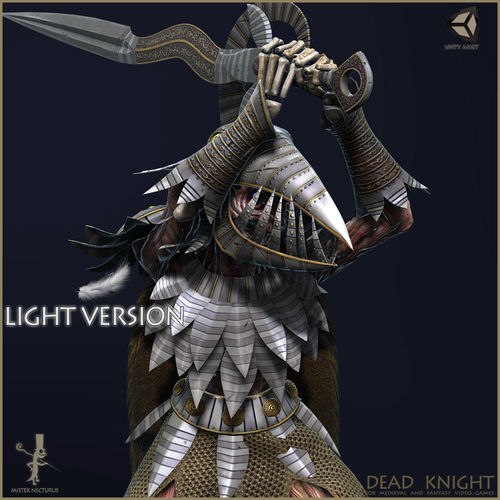 Dead Knight Light Version Low-poly 3D model