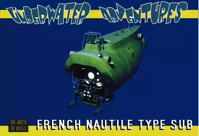 Nautile type french sub
