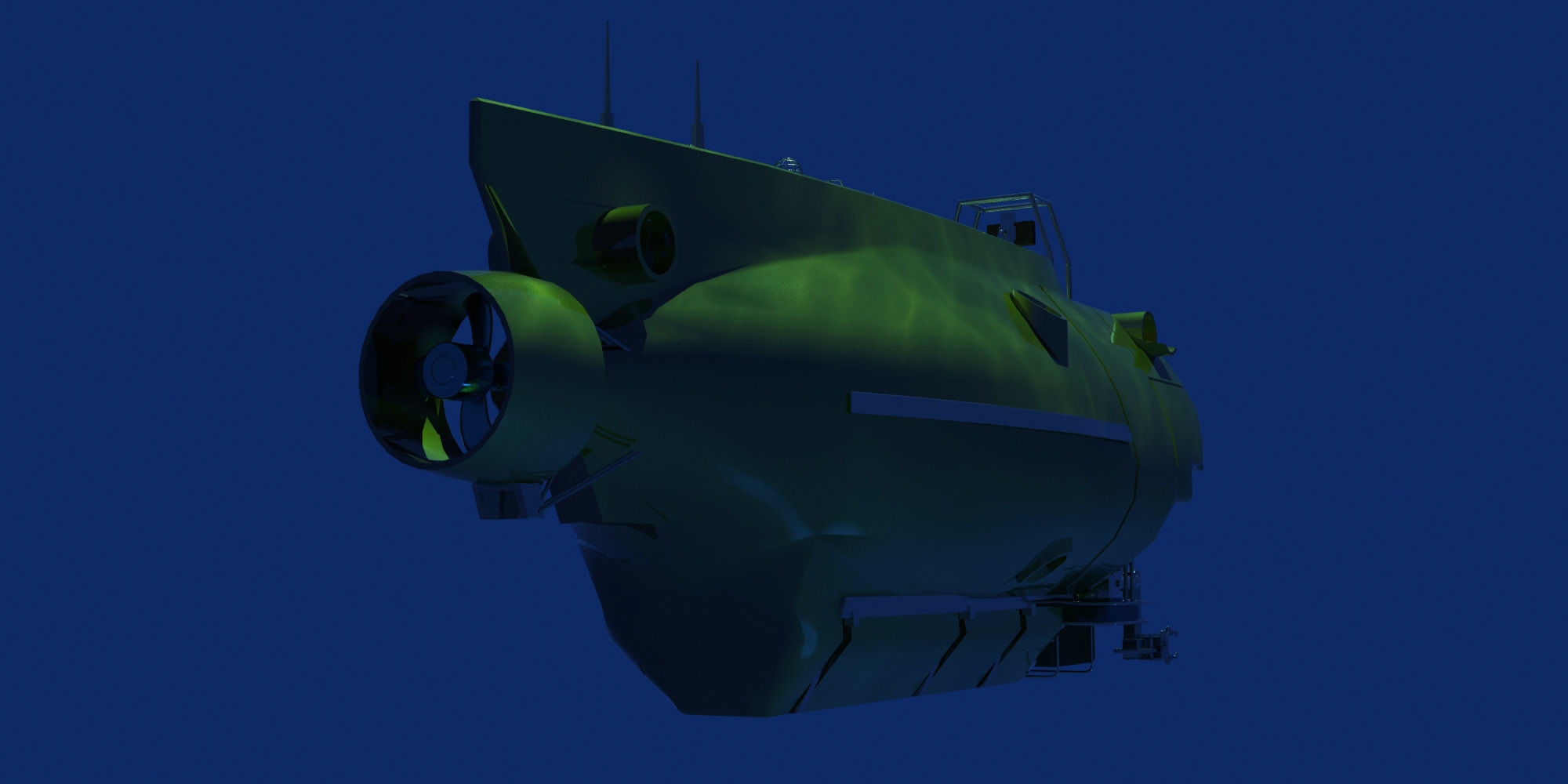 Nautile type french sub 3D model_17