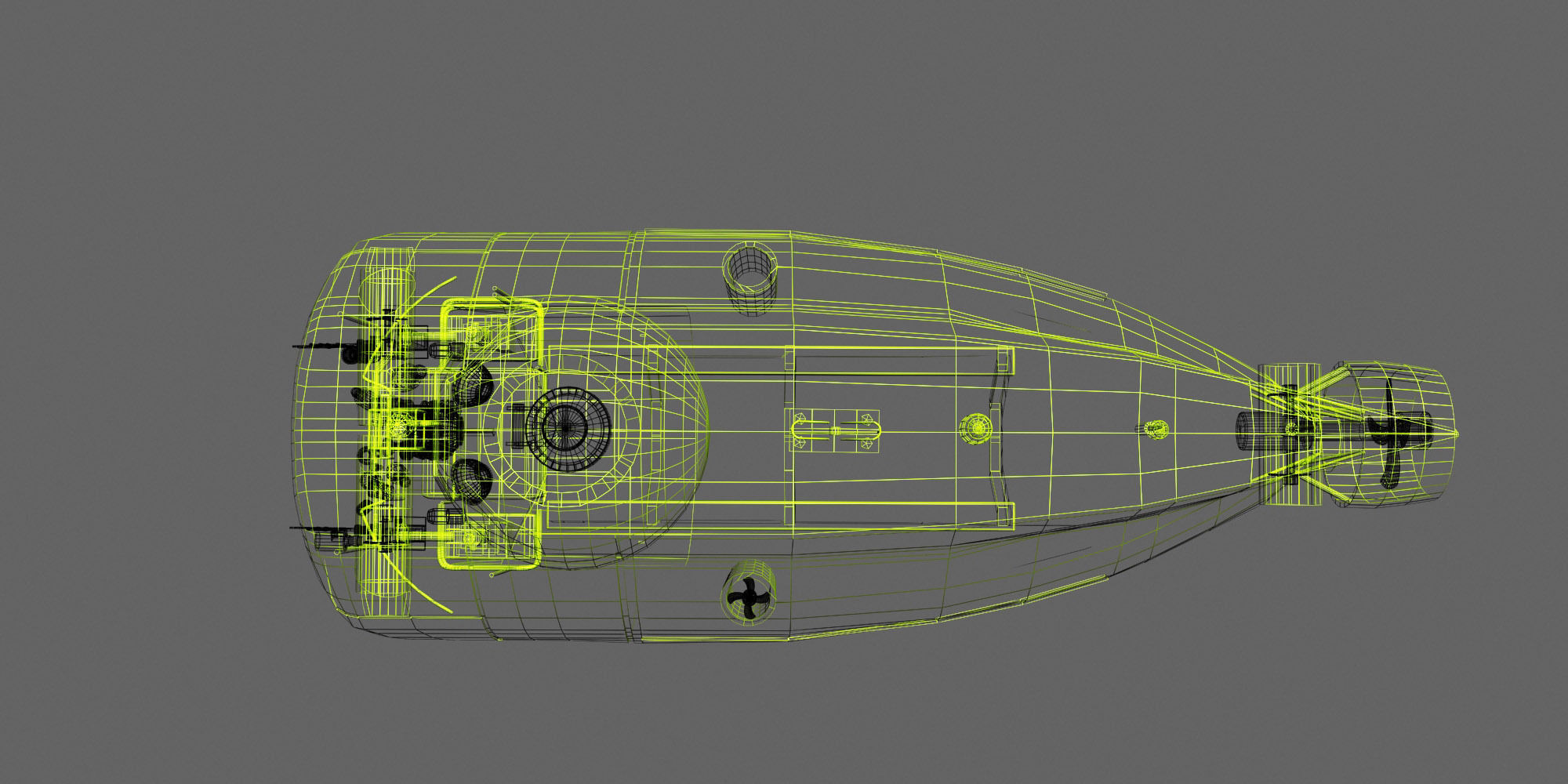 Nautile type french sub 3D model_2