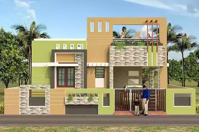 Modern Villa Small 001