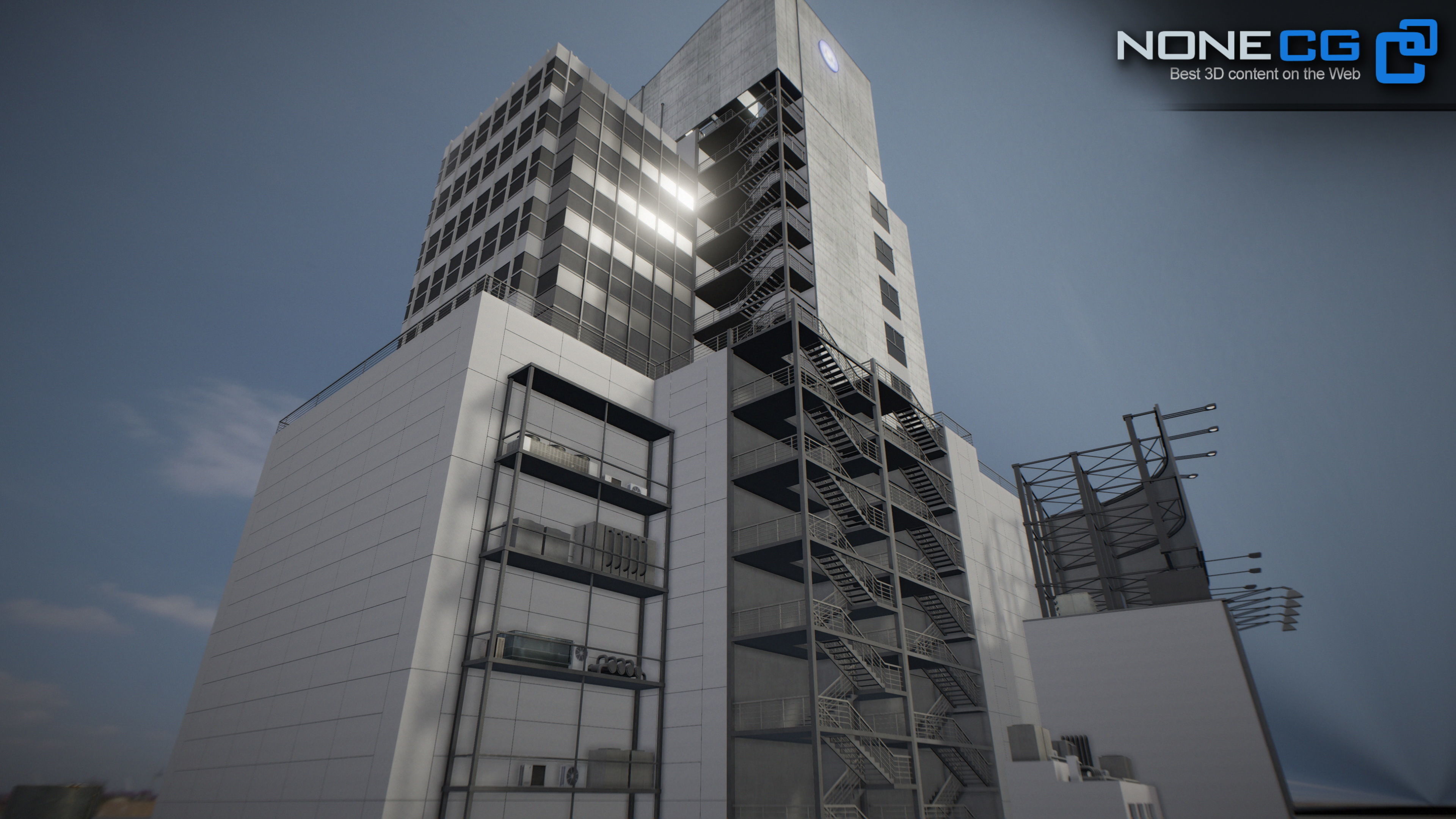 Shibuya Block 01 Unity Low-poly 3D model_17