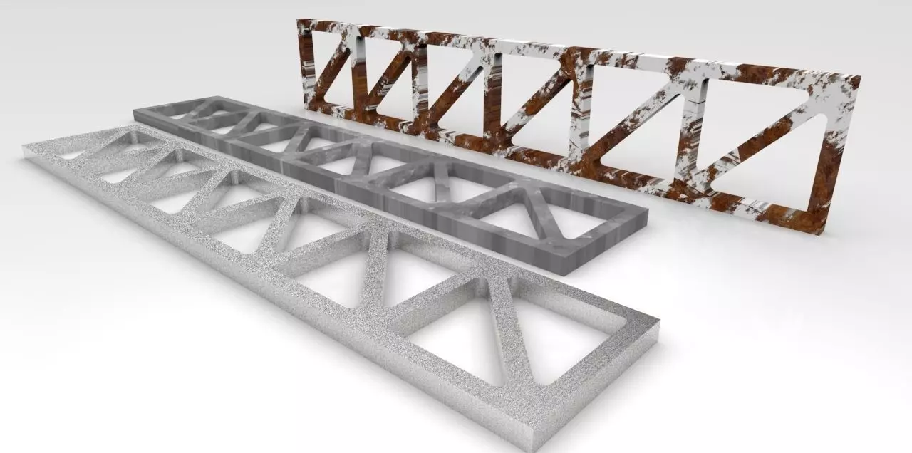 Truss Flange Free 3D model