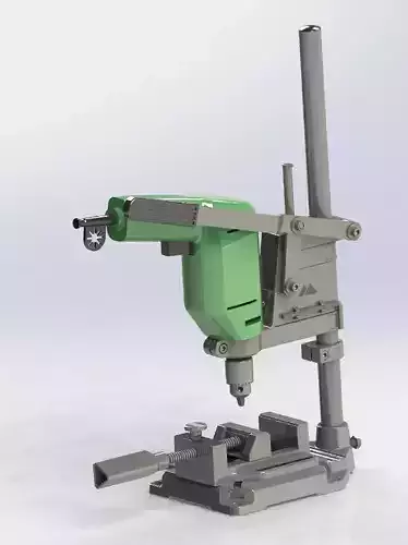 The manual electric drilling platform