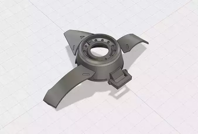 Tracers Chronal Accelerator STL inspired by Overwatch
