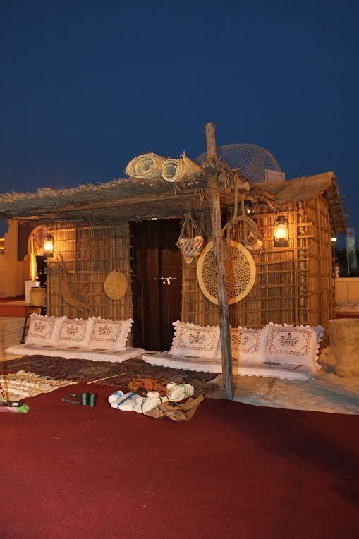 traditional arabic desert safari camp  3D model_88