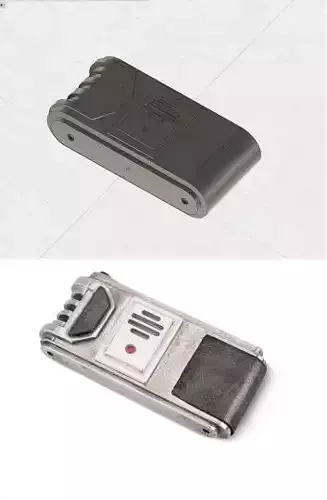 Finn comlink prop 3D model inspired by Star Wars