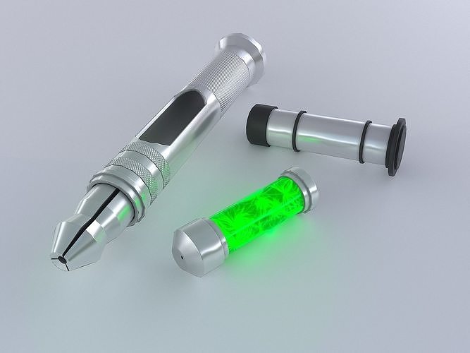 Medical injector stimpack -  PBR - lowpoly Low-poly 3D model