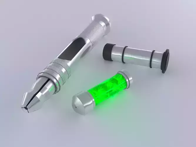 Medical injector stimpack -  PBR - lowpoly Low-poly 3D model