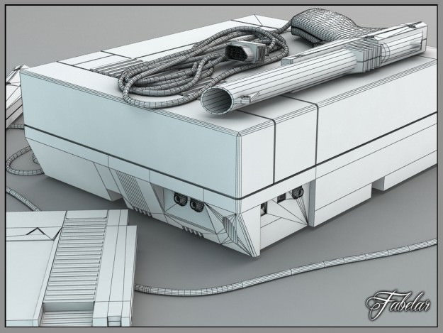 NES luxury pack 3D model_21