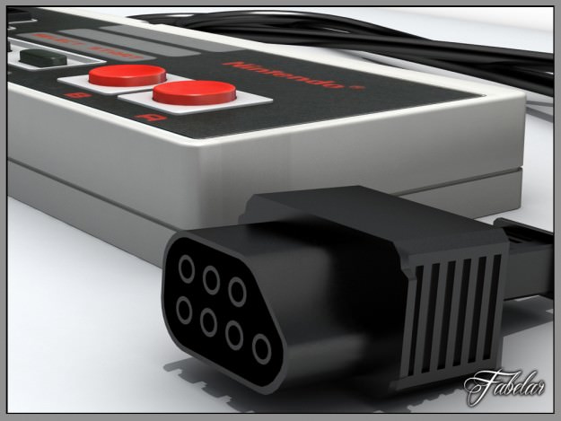NES luxury pack 3D model_5