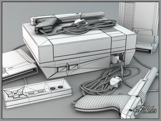 NES luxury pack 3D model_20