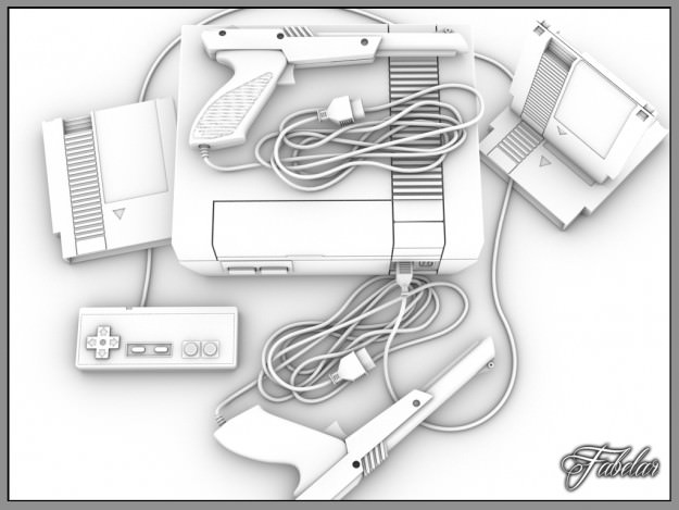 NES luxury pack 3D model_23