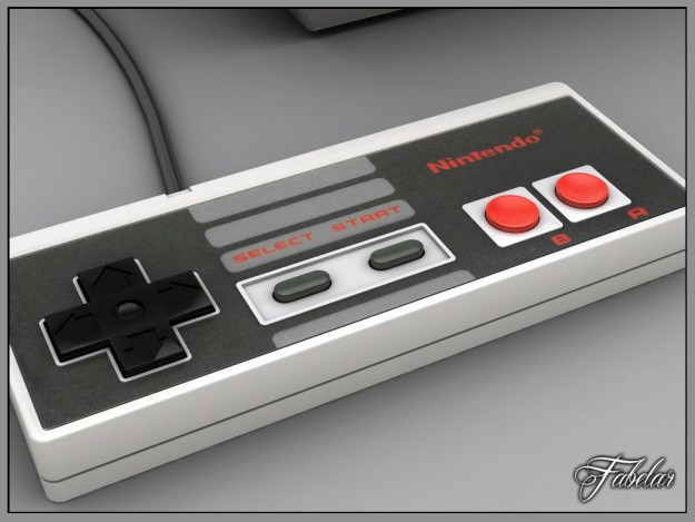 NES luxury pack 3D model_9