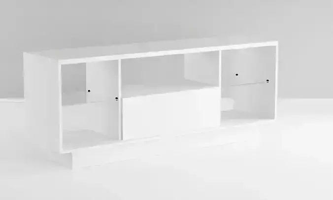 Tv Stand - Low Poly