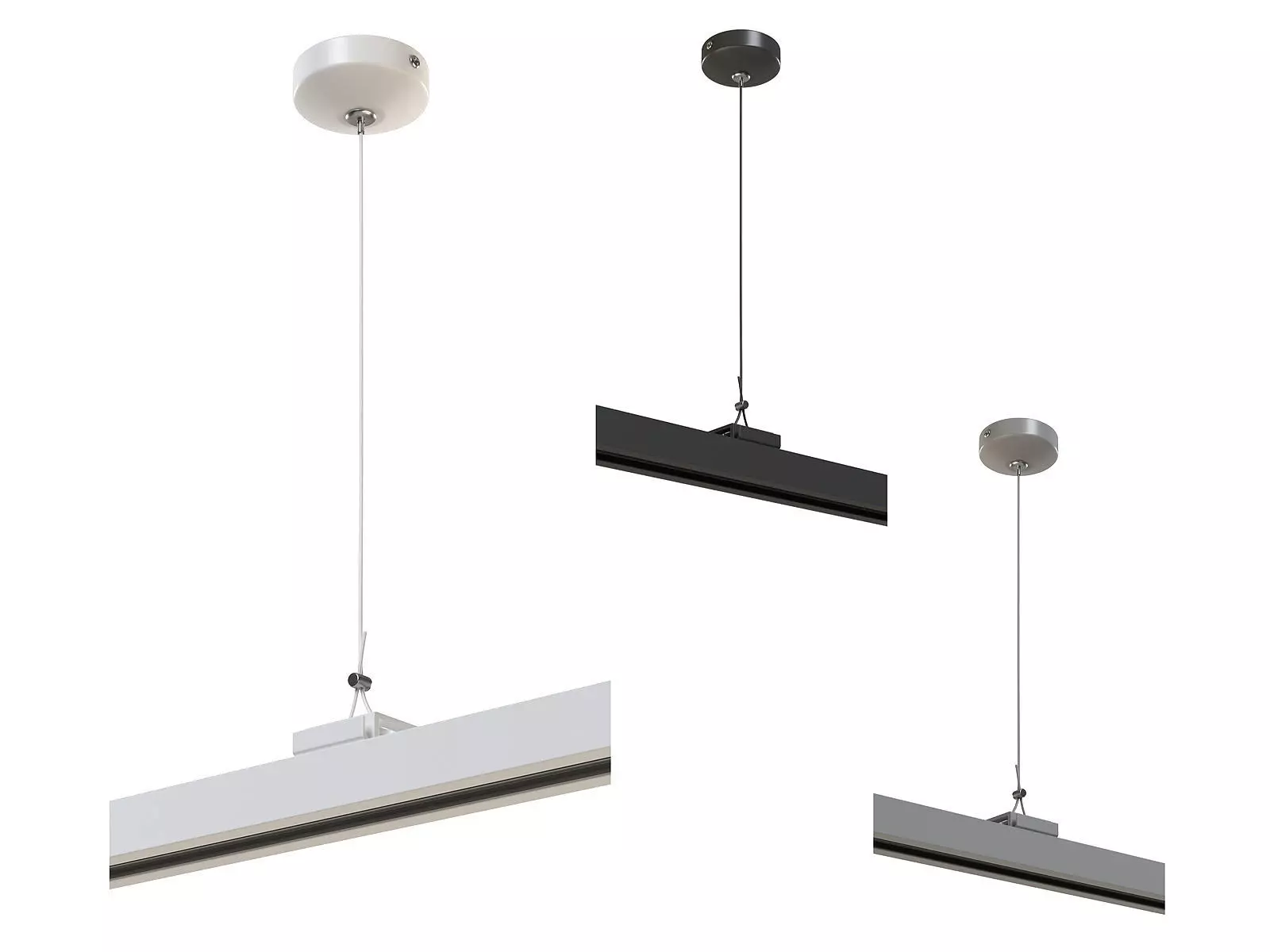 50419x Pendant Lightstar Track 3D model