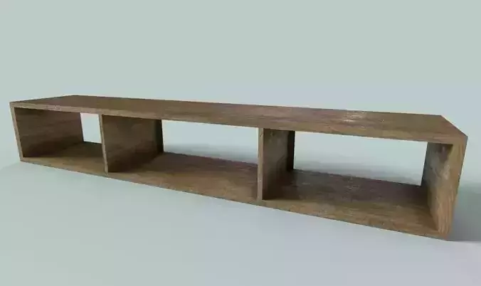 Coffee Table-Shelf