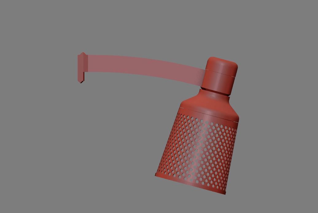 Chandelier Lamp modular E-14 3d print 3D print model_4