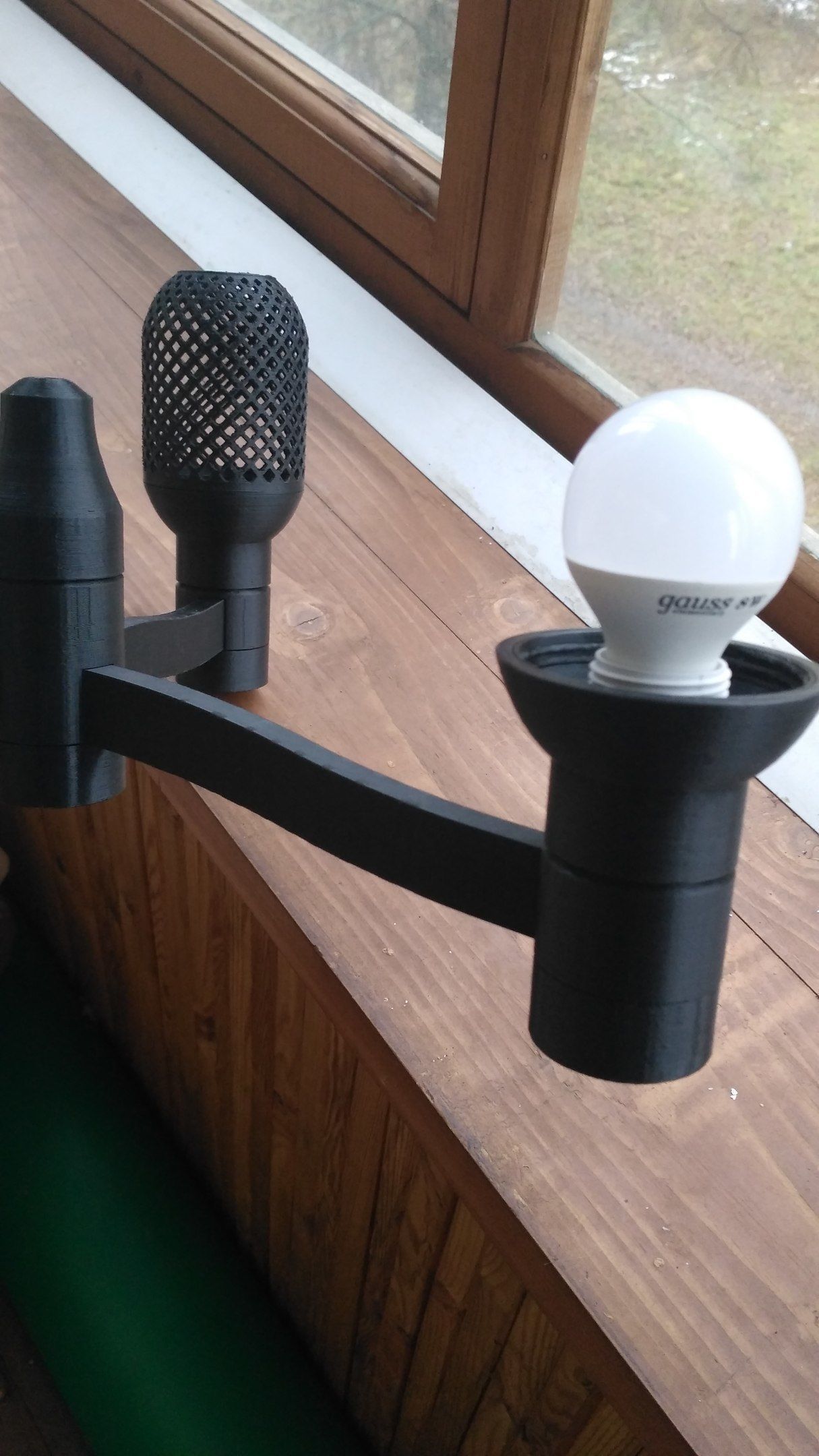 Chandelier Lamp modular E-14 3d print 3D print model_1