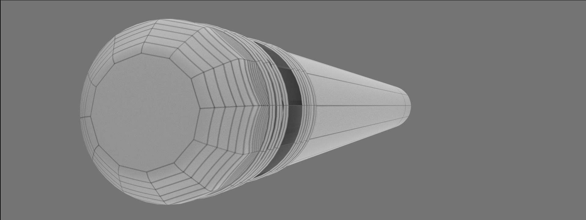 HB Pencil  3D model_5