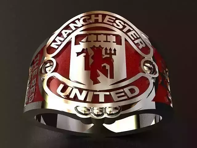 Manchester United Ring 3D print model