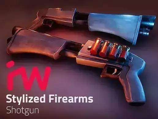 Stylized Shotgun