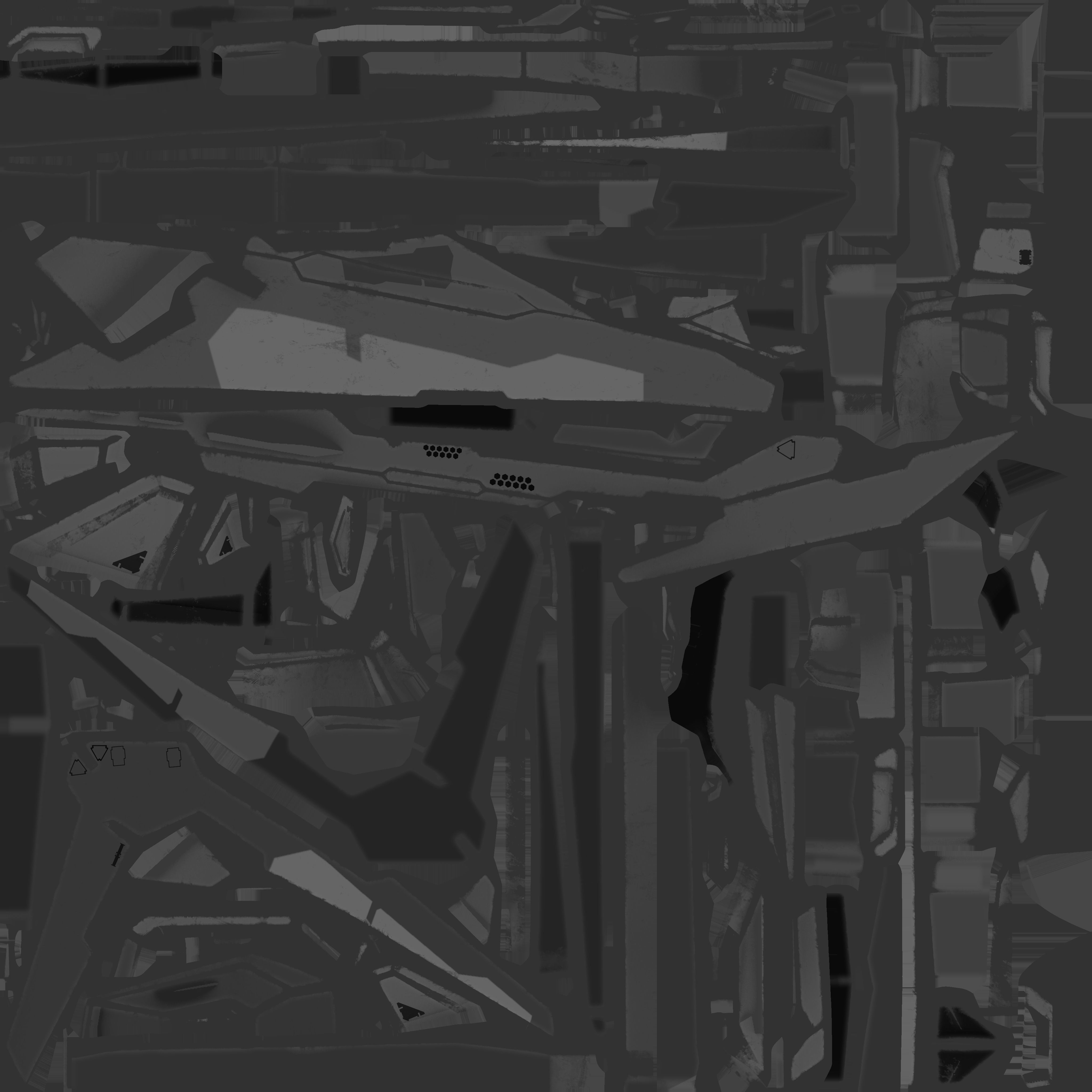 StarShip futuristic spaceship flying 3D model_31