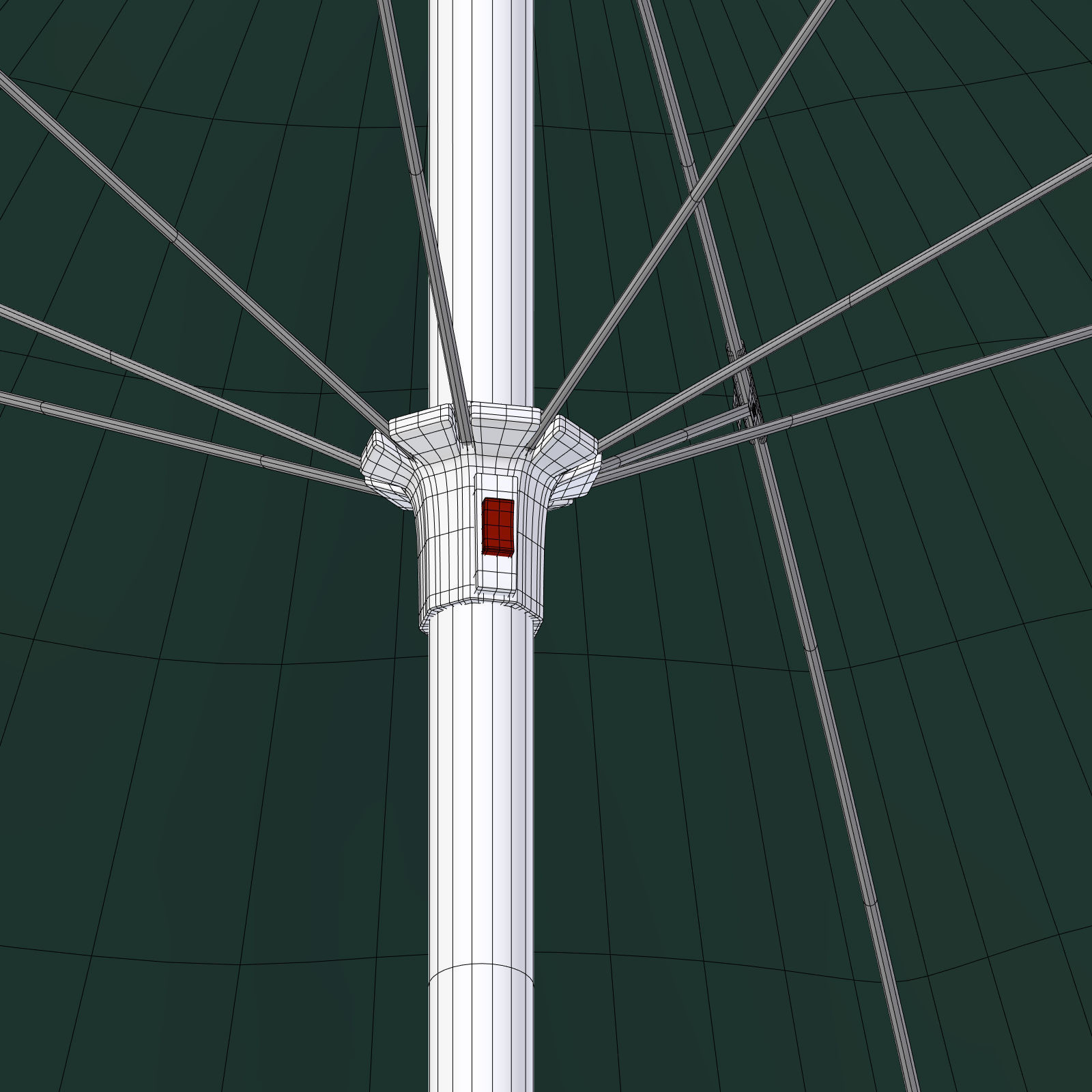 Beach Umbrella 3D model_18