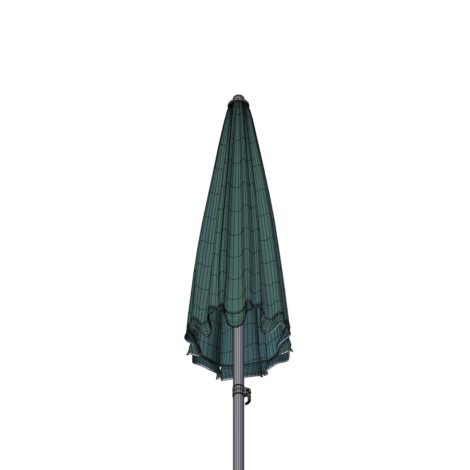 Beach Umbrella 3D model_14