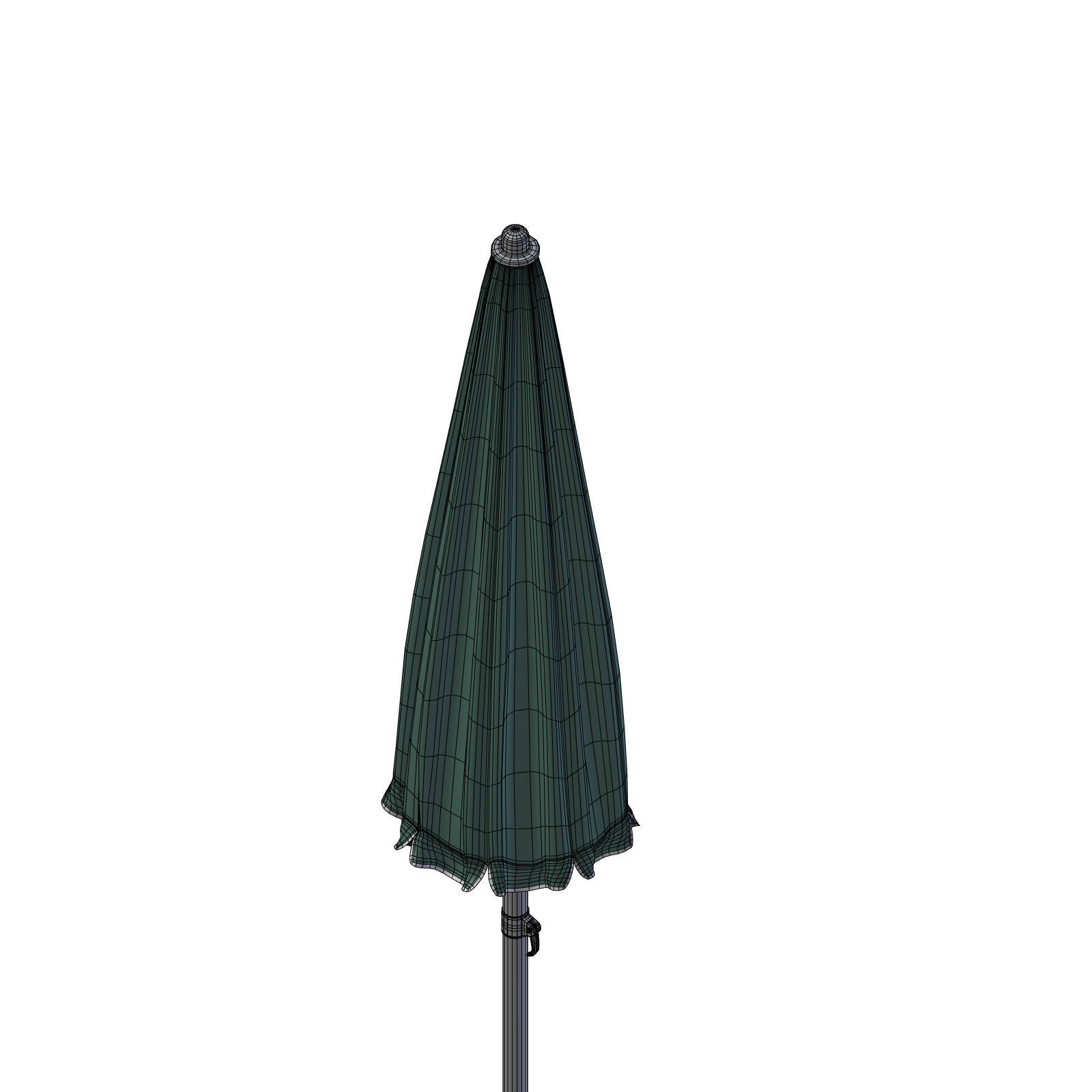 Beach Umbrella 3D model_16
