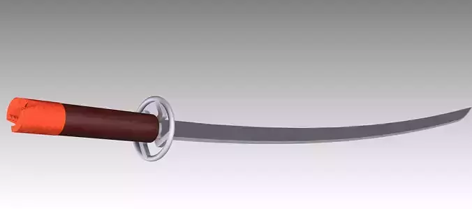Katana metal rod with hook
