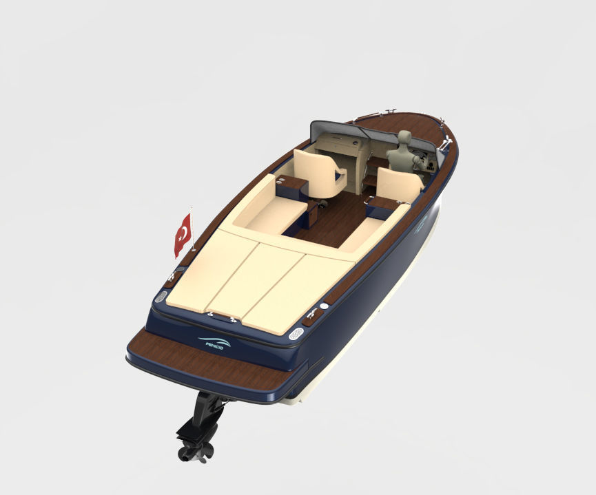 High detailed boat  3D print model_2
