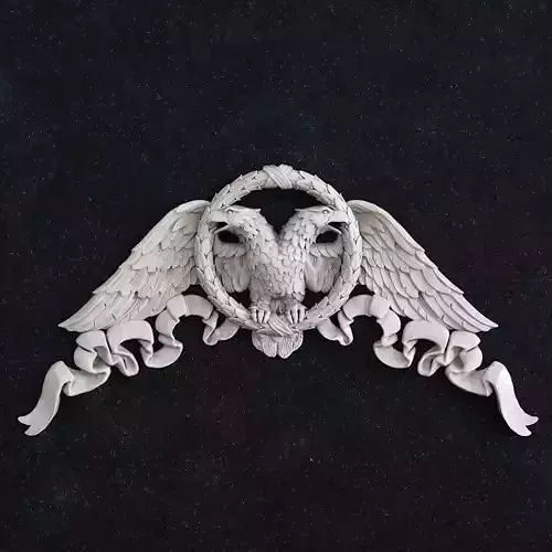 Eagle bird corner  3D print model