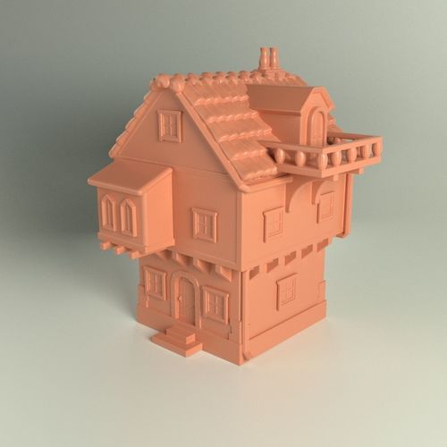 Fantasy House 3D print model