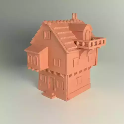 Fantasy House 3D print model