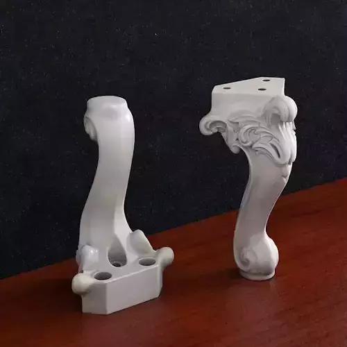 Furniture leg decor