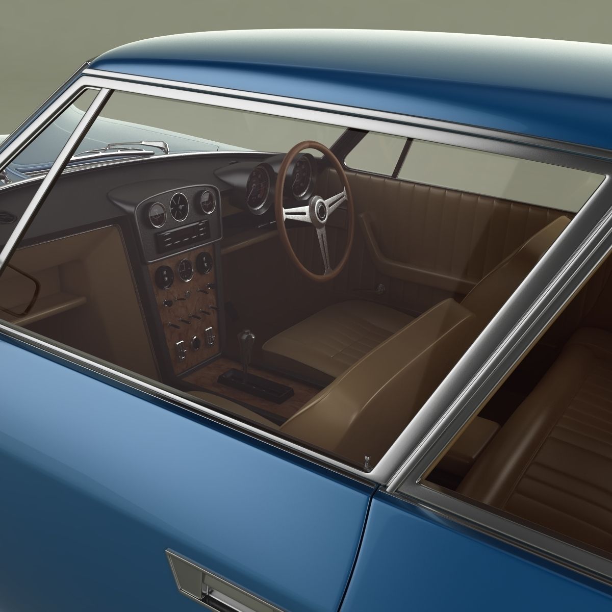 Jensen Interceptor 3D model_8