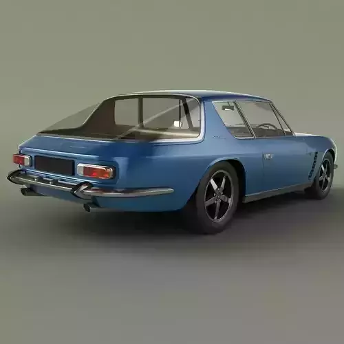 Jensen Interceptor 3D model