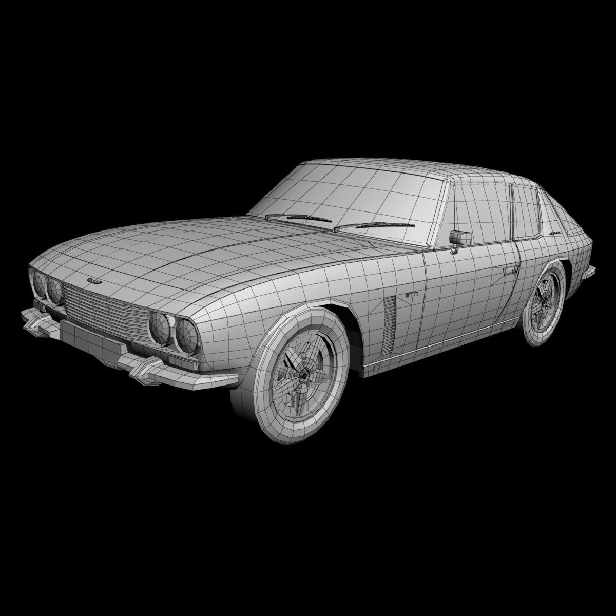 Jensen Interceptor 3D model_19