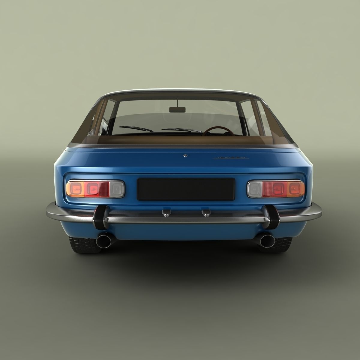 Jensen Interceptor 3D model_1