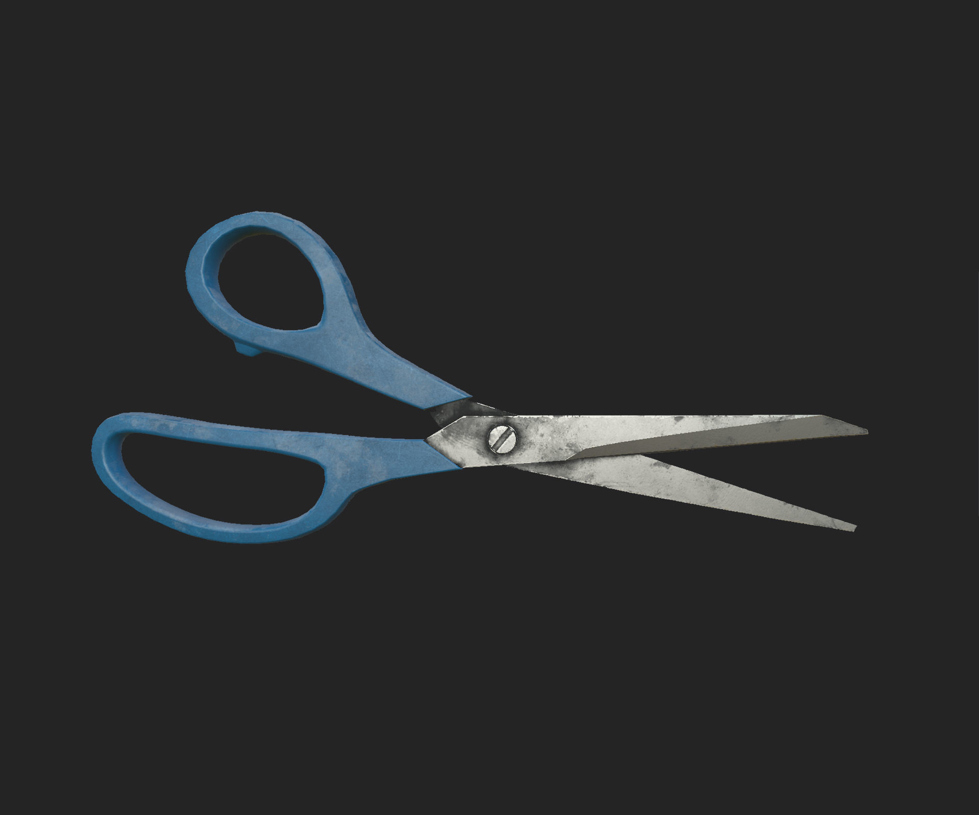 Scissors Vol1 Low-poly 3D model_6