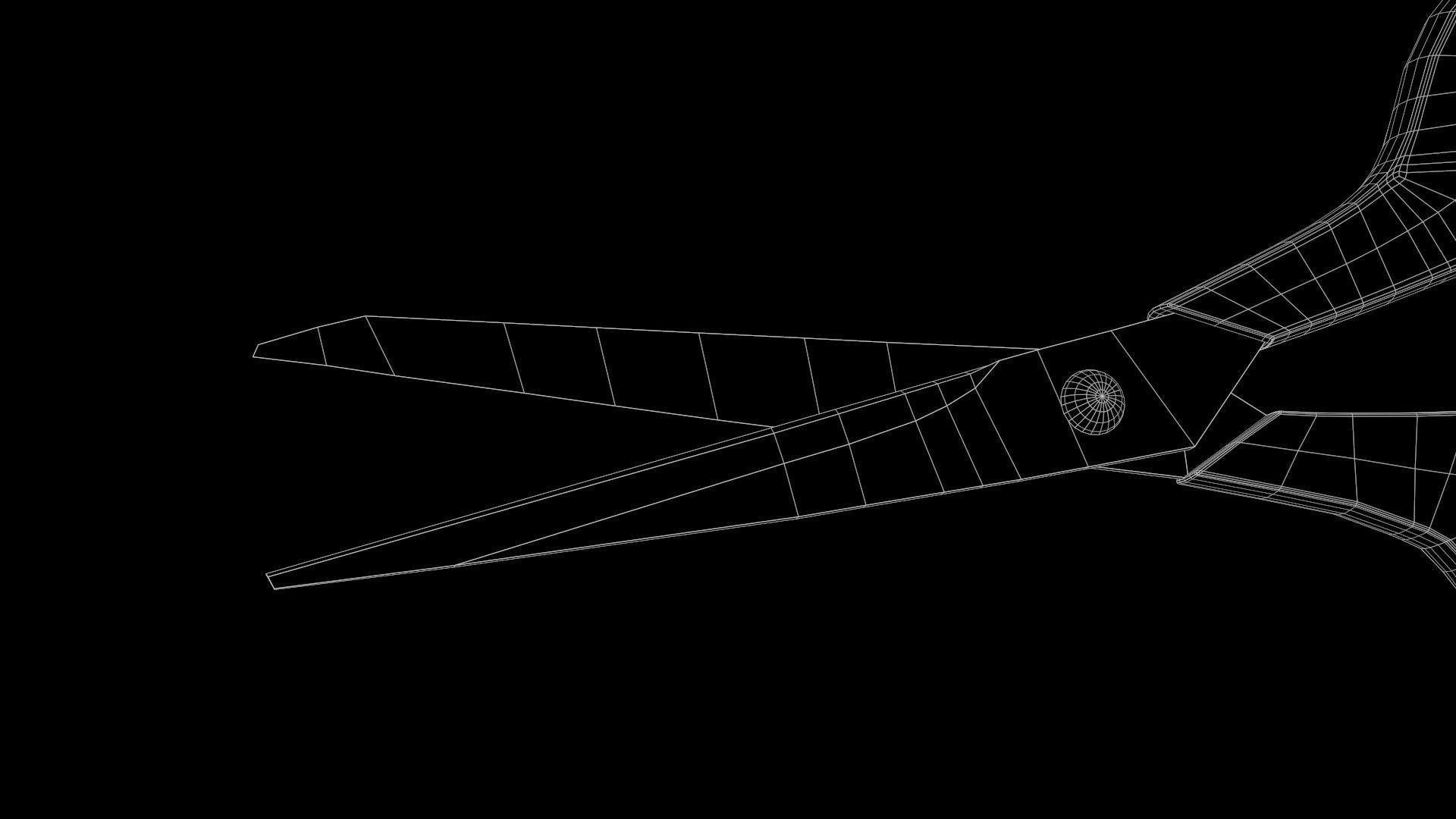 Scissors Vol1 Low-poly 3D model_20