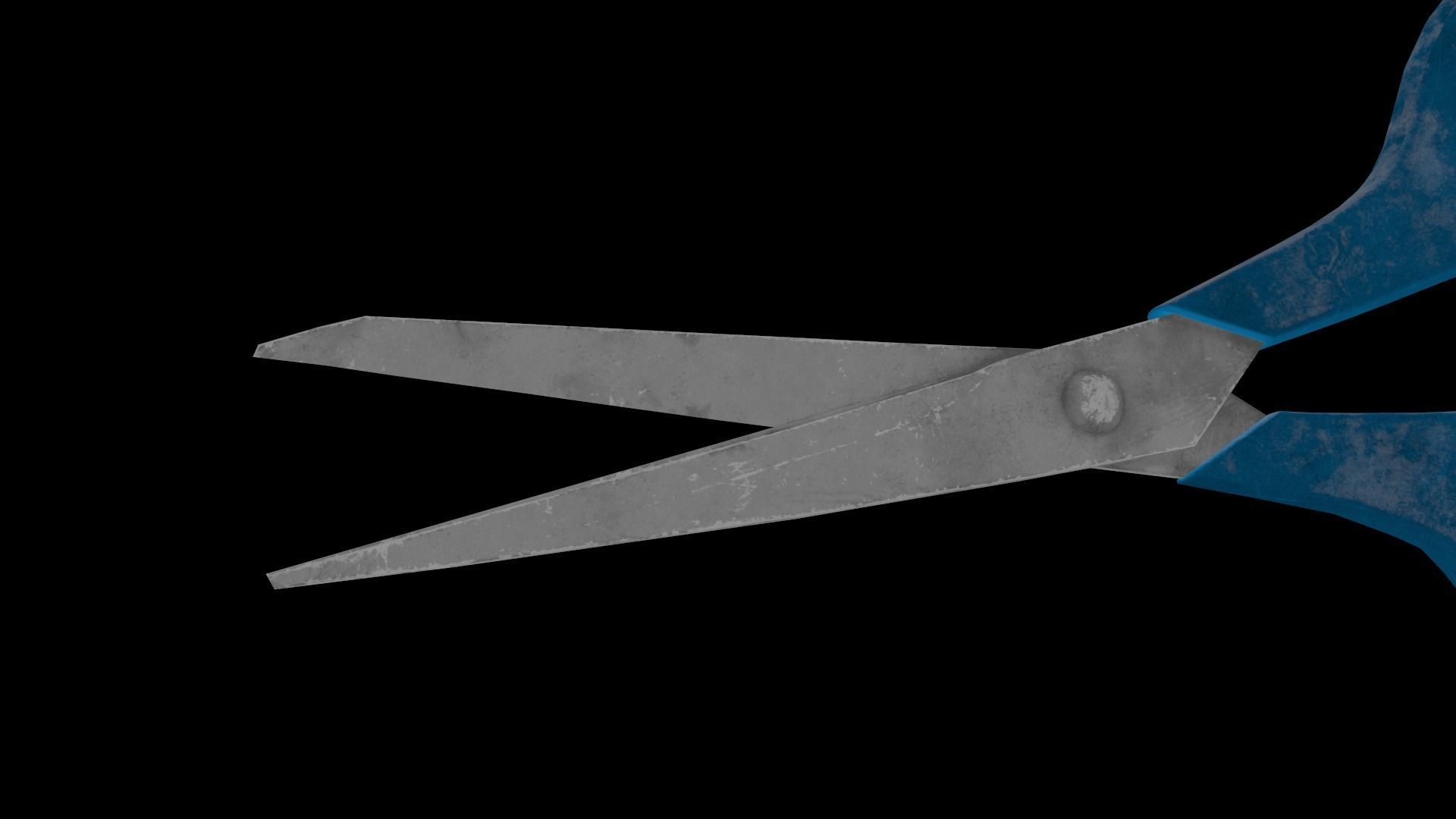 Scissors Vol1 Low-poly 3D model_16