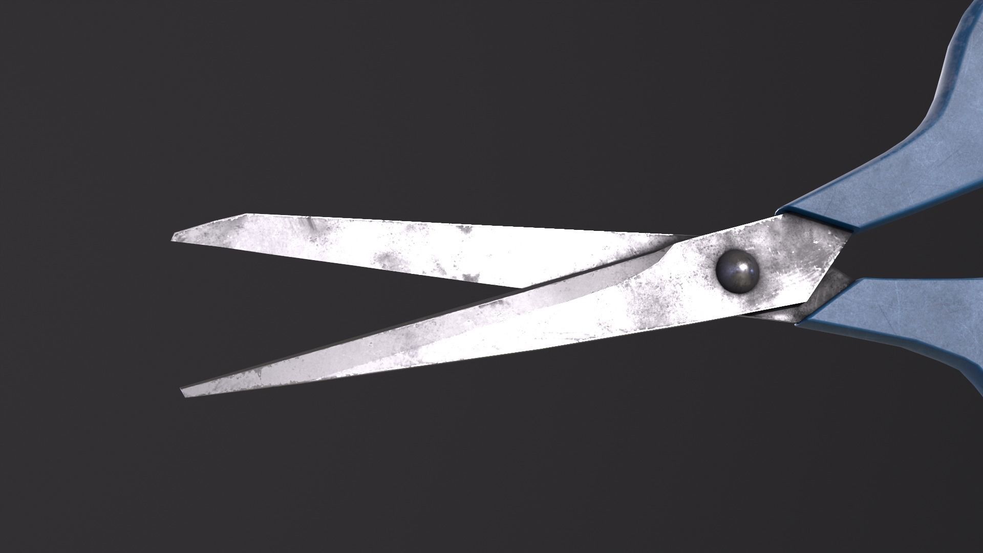 Scissors Vol1 Low-poly 3D model_4