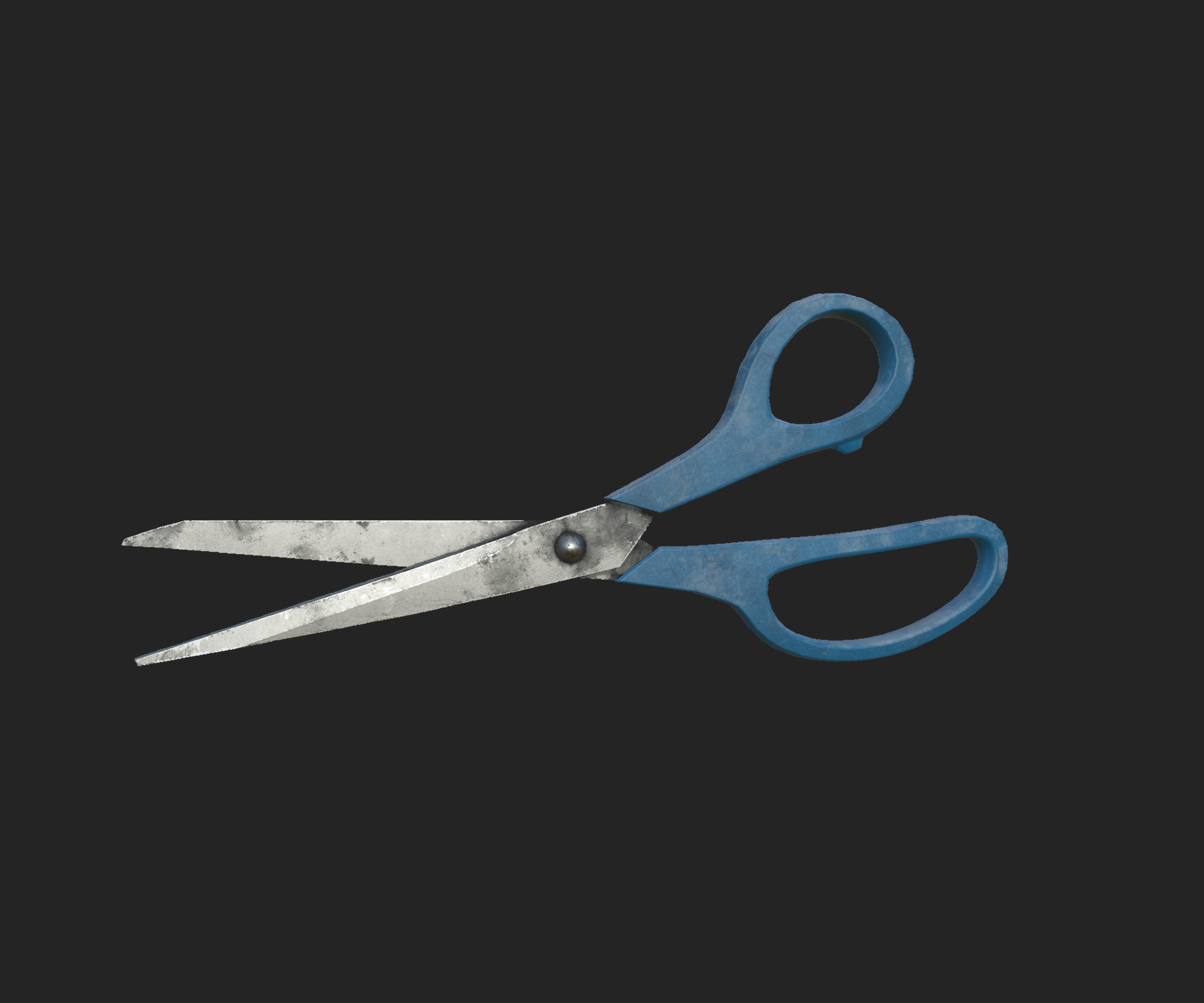 Scissors Vol1 Low-poly 3D model_9