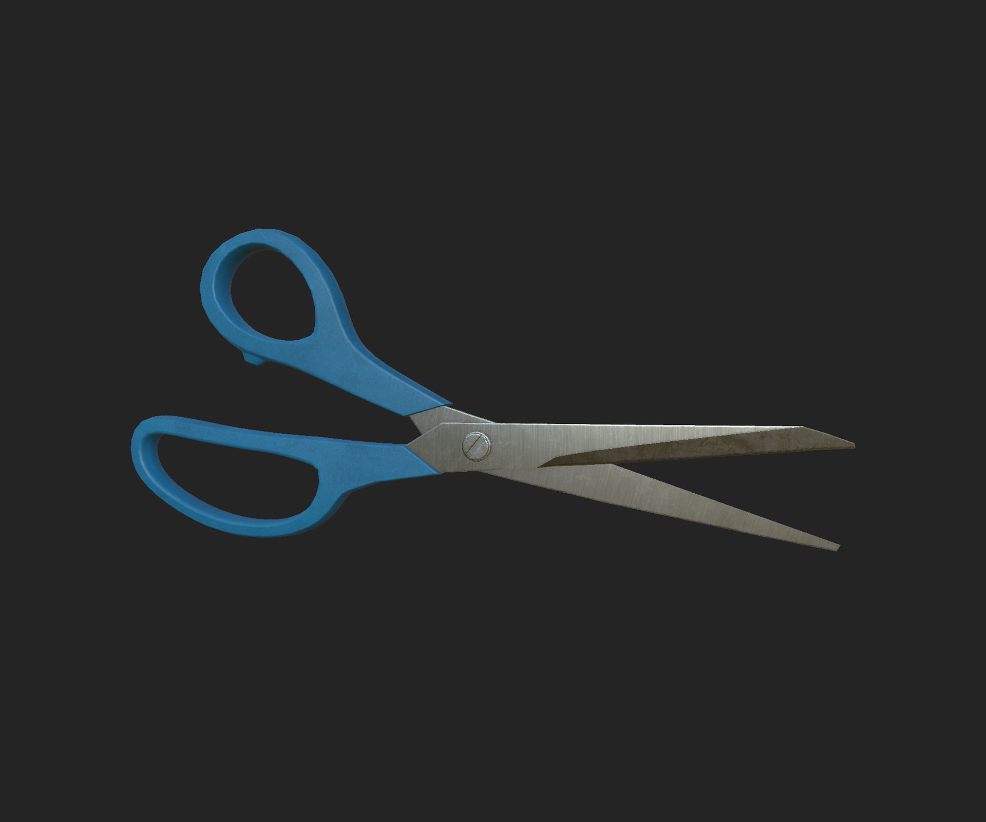 Scissors Vol1 Low-poly 3D model_5